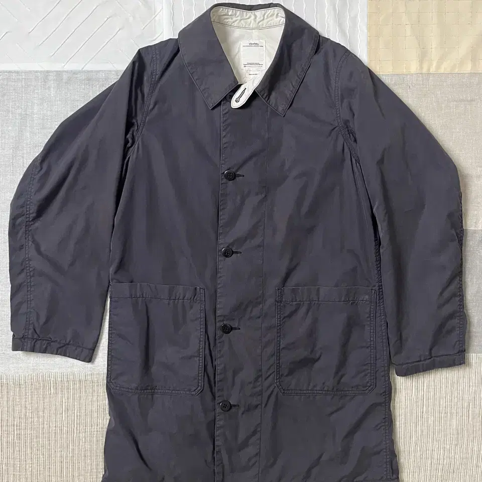 VISVIM GREASE MONKEY COAT GIZA C/NYサイズ１ VISVIM GREASE MONKEY COAT GIZA C/NYサイズ1 GREASE MONKEY