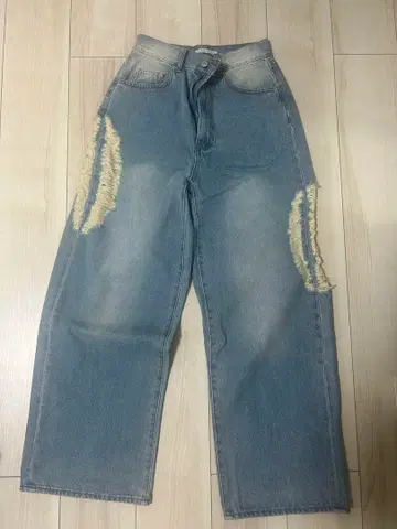 KBF 데미지 워싱 데님