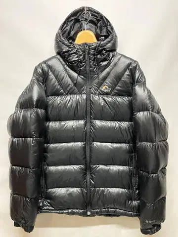 깨끗함 Lowe alpine 로우 알파인 후디드 다운 자켓 블랙 L