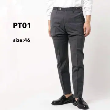 PT01 TRAVELLER 플리츠 팬츠 피티세라우노 46