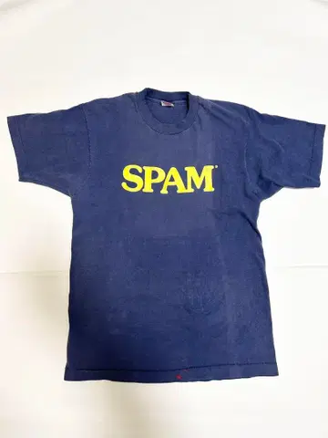 90년대 USA제 빈티지 싱글 스티치 SPAM 기업 로고 티셔츠 L