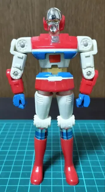 머신 로봇 로보 스톨 가동 피규어 빨강 파랑 흰색