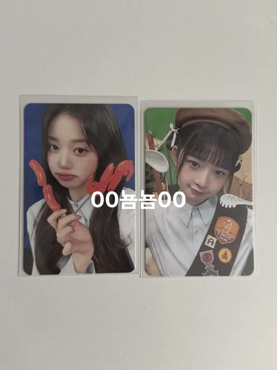 아이브 팬콘 다이브존 포카 장원영 레이