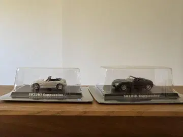 스즈키 카푸치노 2대 세트 1/64