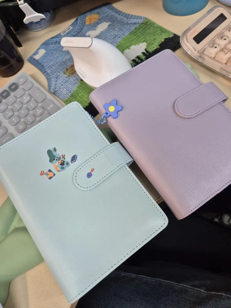 현금생활 a6 바인더 2개 일괄 7천원 +지퍼백