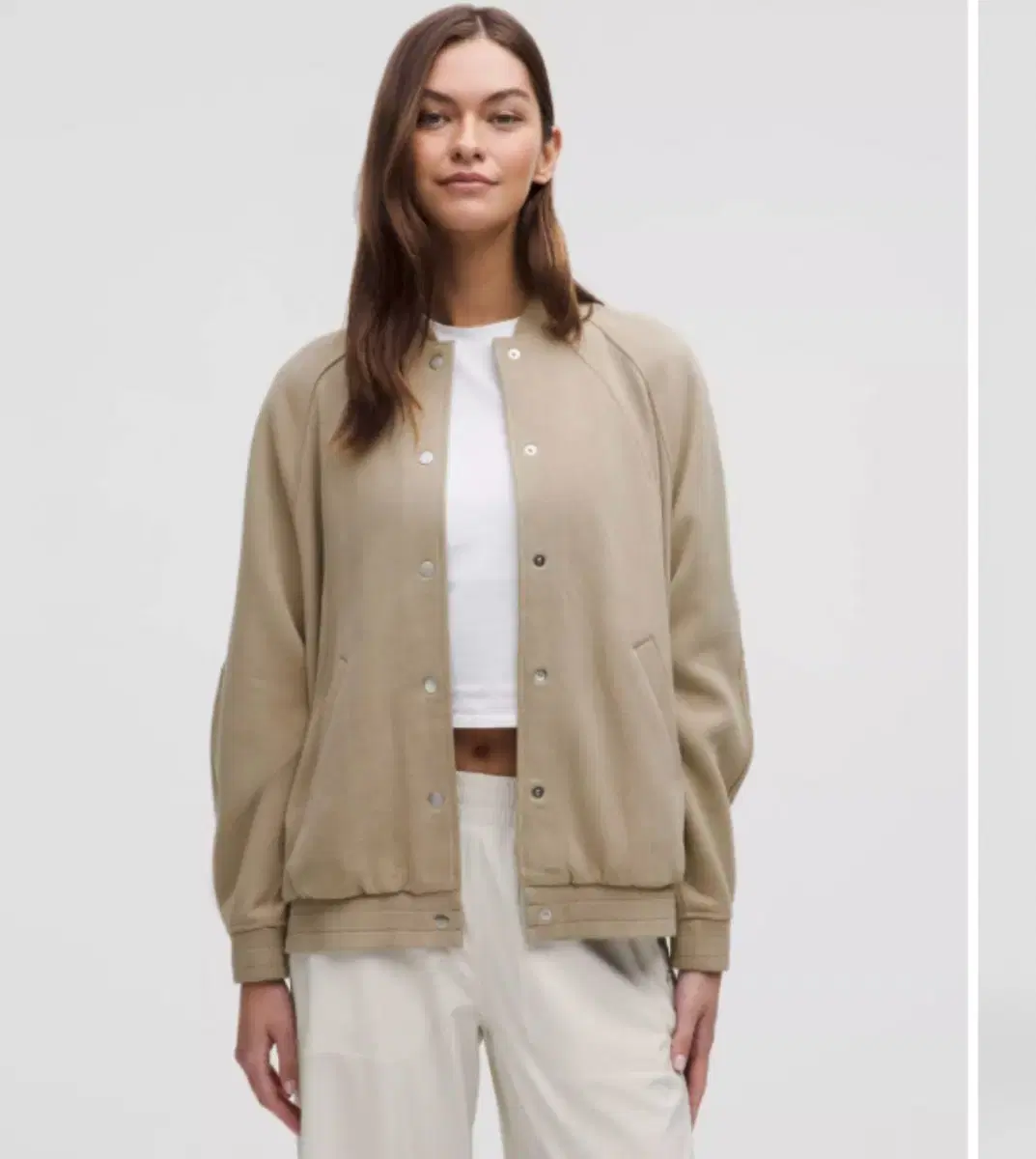 Lululemon Scuba Oversized College Jacket