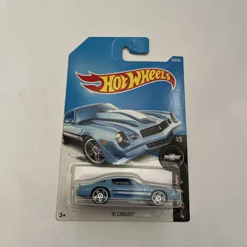 핫휠 81 카마로 블루
