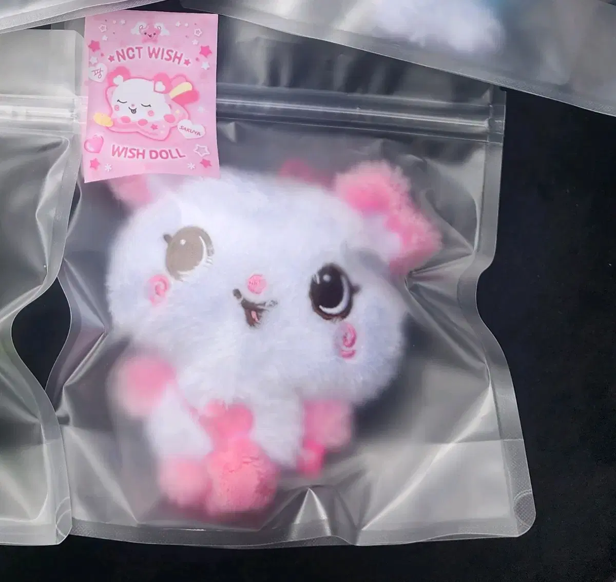 (미개봉품) 엔시티위시 인형 위시돌 시오닝 쿠리 버블냥 팡이