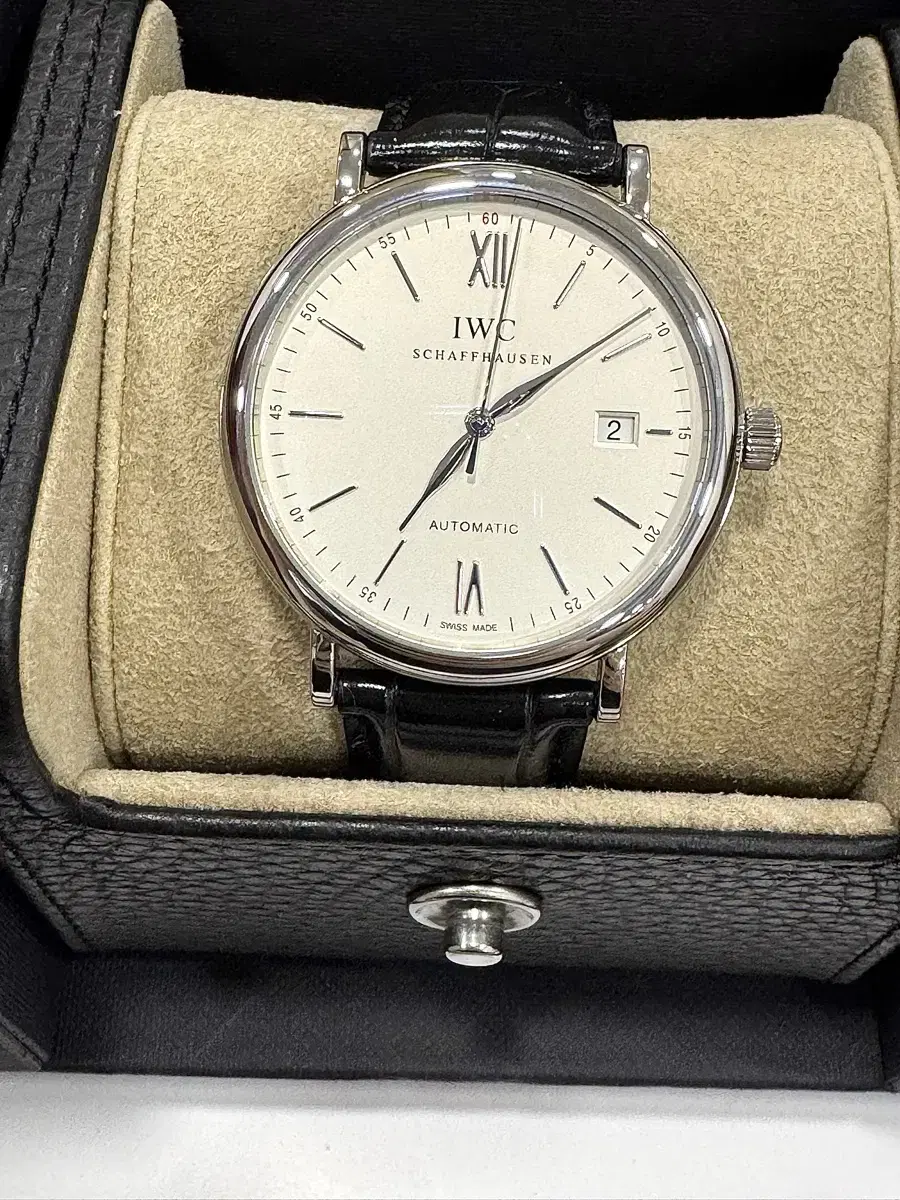 IWC 포르토피노 실버 오토매틱 팝니다.
