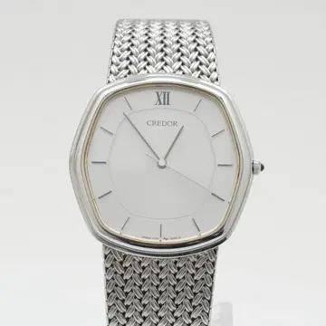 CREDOR SEIKO 옥타곤 시계 스퀘어 7771-5040