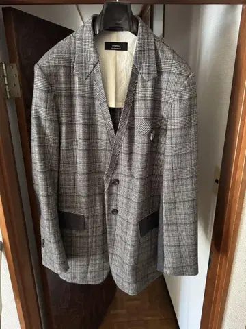 ensou. Ghost Lapel Jacket kakinoha