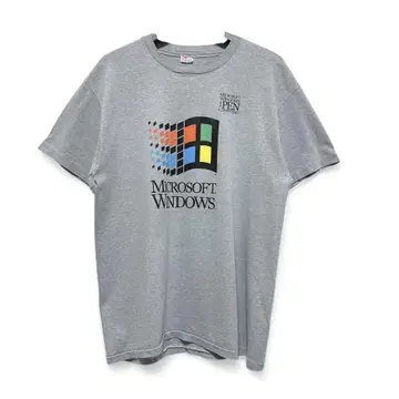 90년대 Microsoft Windows 싱글 스티치 티셔츠 529