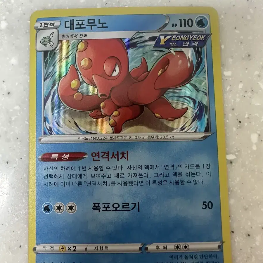 포켓몬카드 대포무노