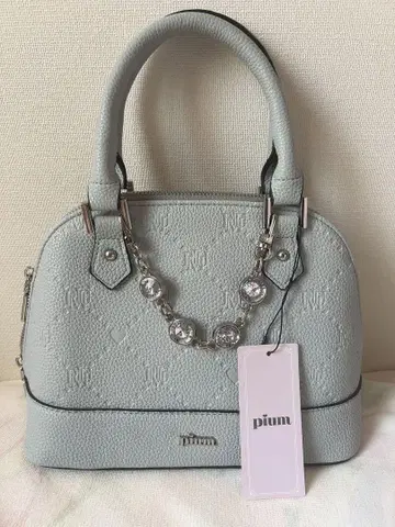 pium 모노그램 가죽 숄더백 양산 사야피
