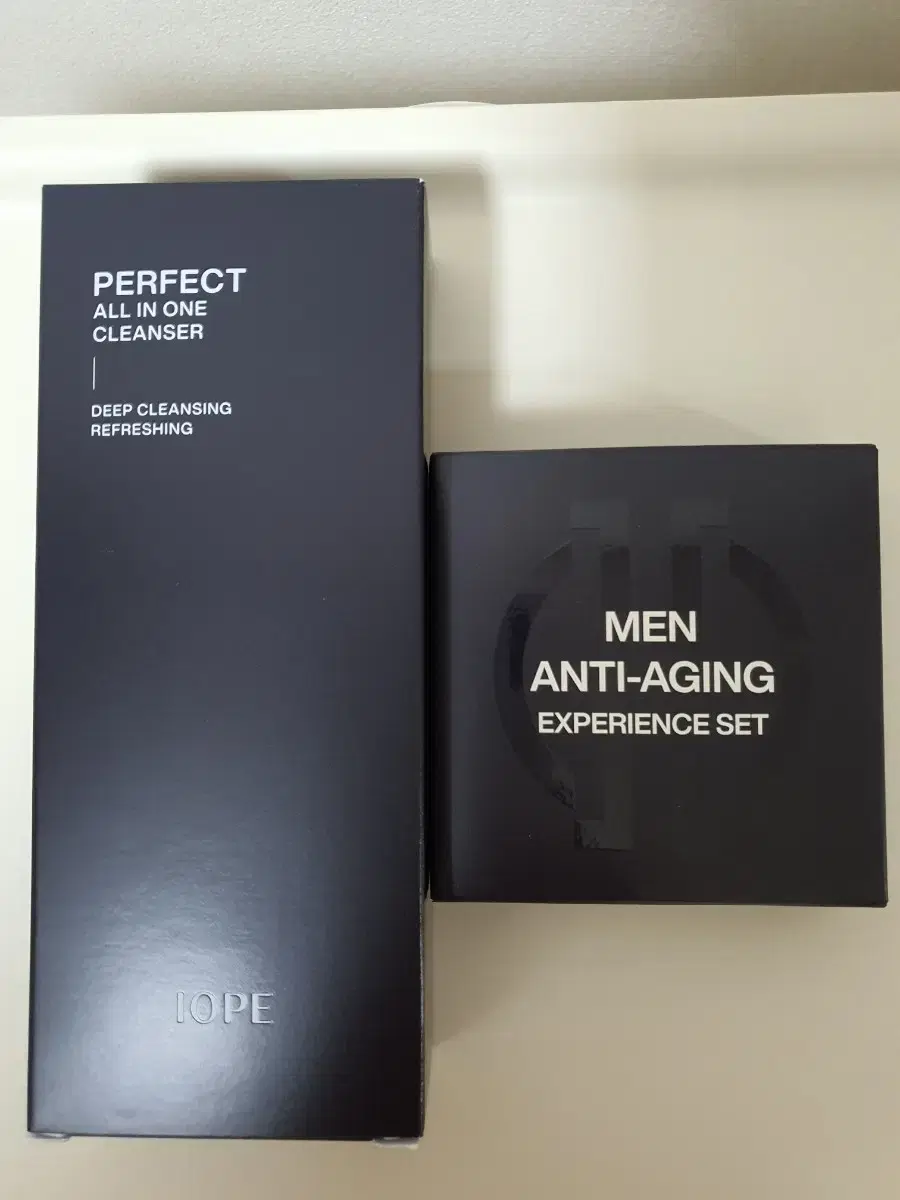 IOPE Men Perfect All-in-One Cleanser + Anti-Aging Kit