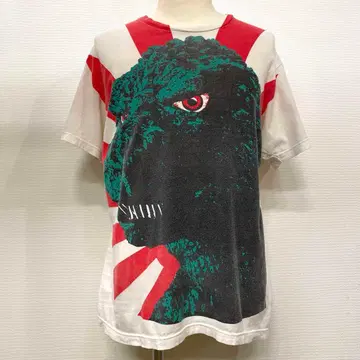 고질라 고질라 튤텍스 티셔츠