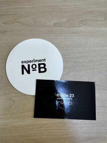 카메나시 카즈야 Inside 23 입장 혜택 코스터 스티커