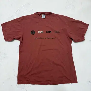 90년대 00년대 IBM 티셔츠 기업용 티셔츠