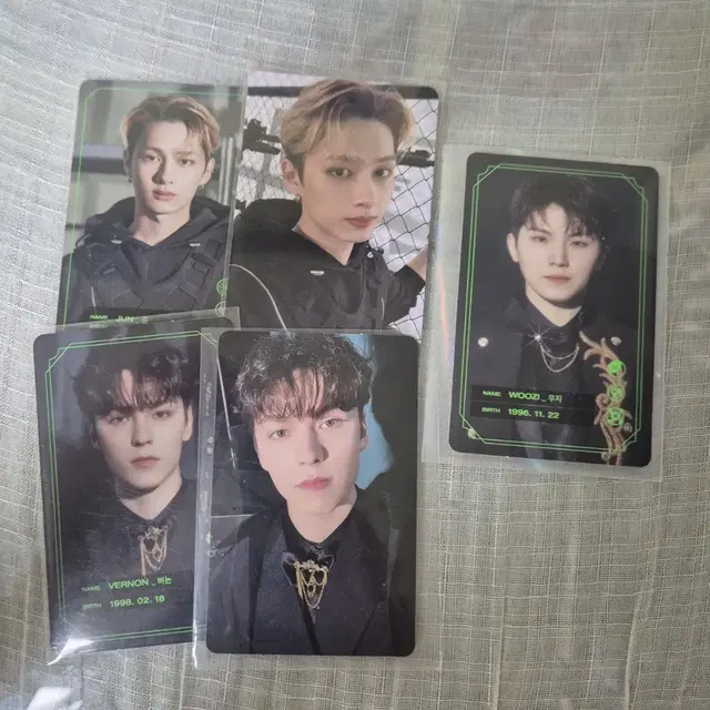 세븐틴 게임보이 멤버십 키트 포카 준 우지