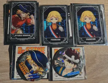 Dr.STONE 도쿠스토 아크릴 카드 캔뱃지 류스이 크롬 프랑수아