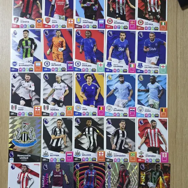 파니니 EPL 2024,2025 36장 일괄 판매