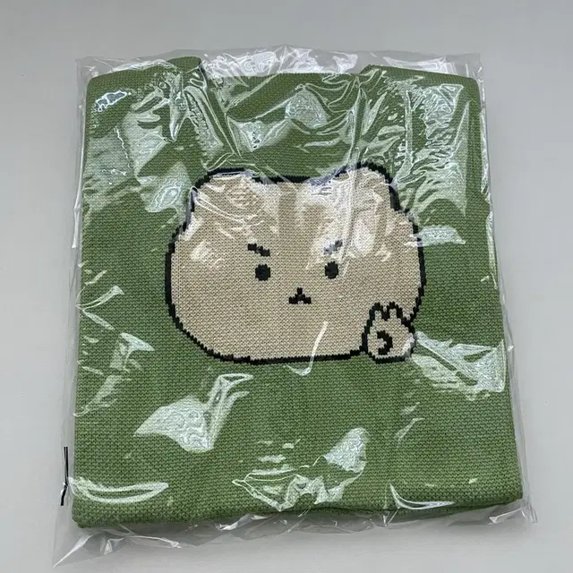 (미개봉) 망그러진곰 망곰 손목 니트백