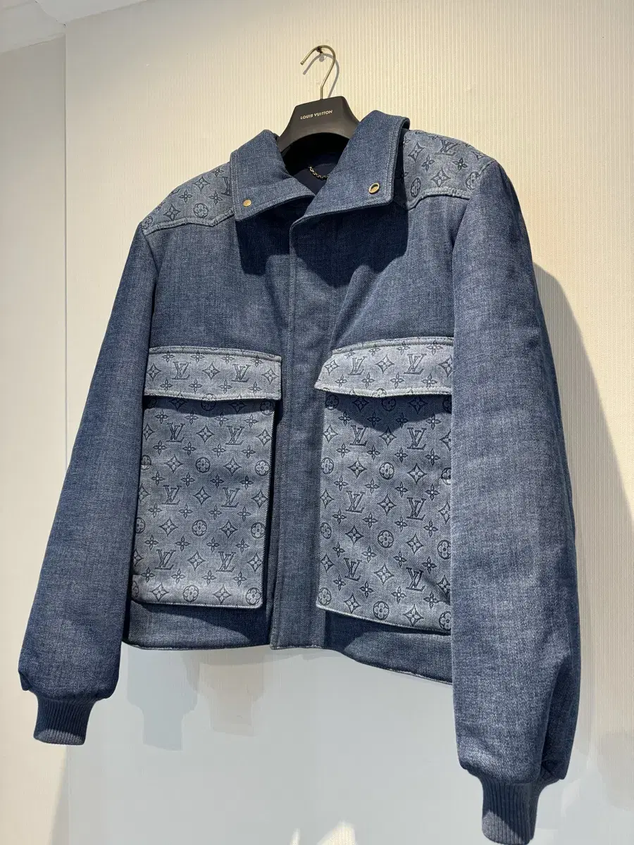 Louis Vuitton Denim Jacket Communication