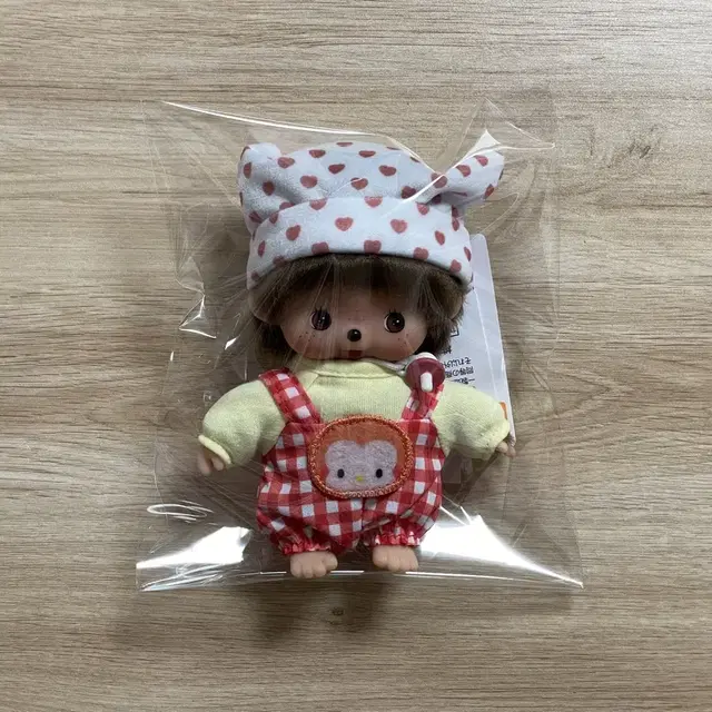 헬로키티 몬치치 콜라보 2탄 베비치치 인형 키티 키티몬치치 깅엄체크
