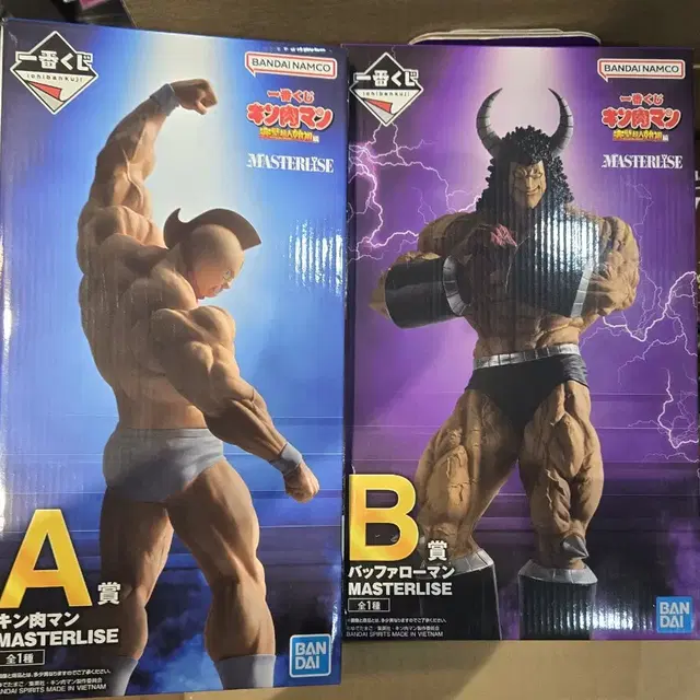쾌걸근육맨 완벽초인시조편 A,B상 일괄판매합니다.