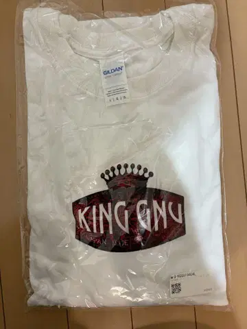 KING GNU 킹누 비행선 투어 롱 슬리브 티셔츠 L사이즈