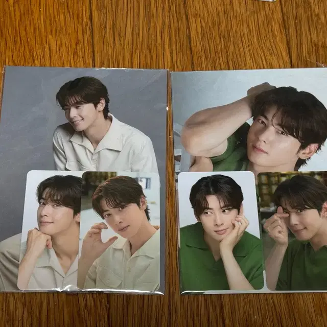 차은우 서브웨이 포카&엽서