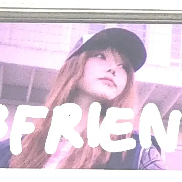 여자친구 예린 유니버셜 포카