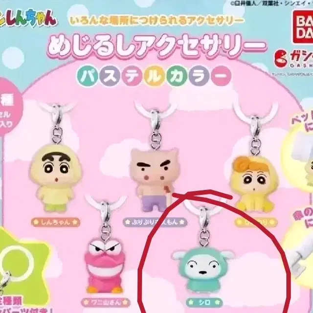 메지루시 흰둥이 부리부리몬 짱구는 못말려
