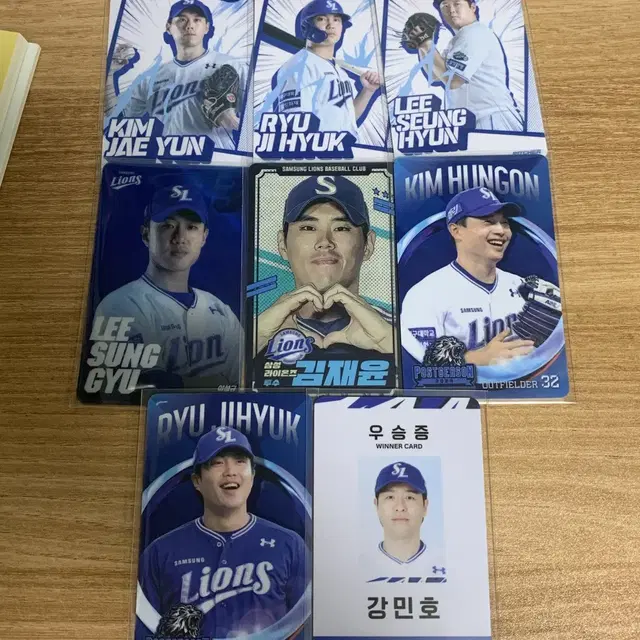 삼성라이온즈 포토카드 판매해요