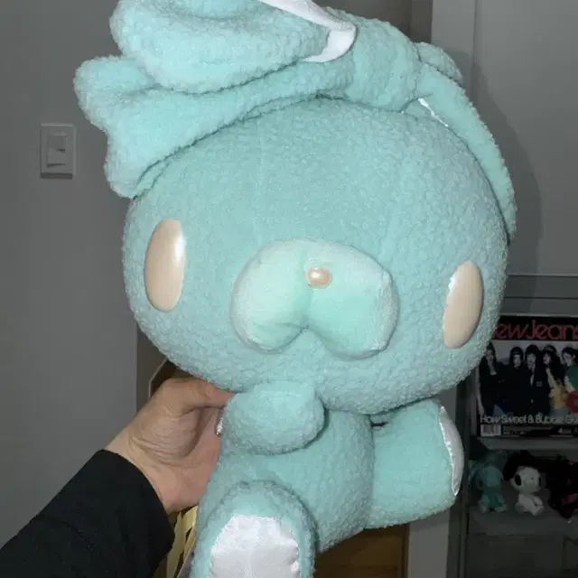 범용토끼 천사 민트 인형