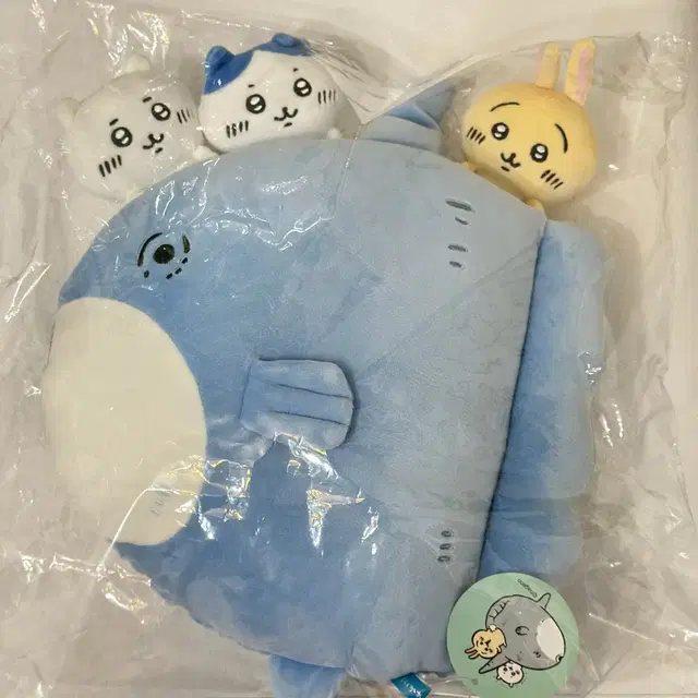 치이카와 개복치 쿠션 인형 초레어 개복치 마스코트 쿠션 대형 중형