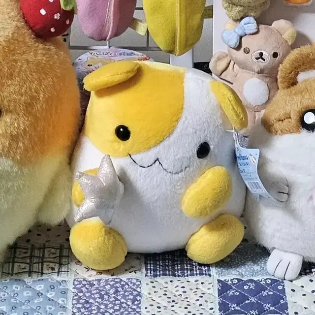 일본 고전 인형 포테하무 햄스터 인형