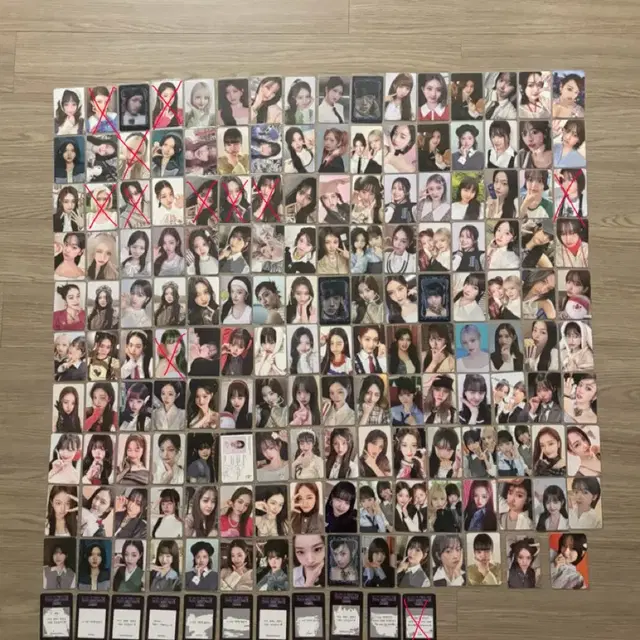 아이브 포카 170장 일괄 판매 탈덕 처분 덤많이 드려요