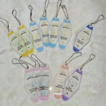 미나토 상사 코인 세탁소 모텔형 아크릴 키링