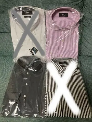 ONLY 와이셔츠 2개 세트