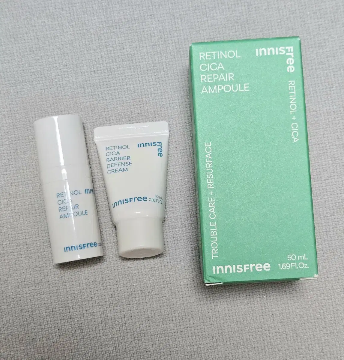 (New Product) Innisfree Retinol Cica Ampoule 50ml + Sample
