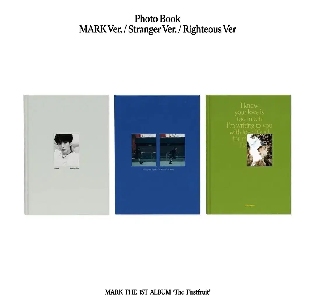 NCT 마크 솔로 First Fruits 미개봉 (포토북/스퀘어플랩)