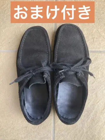 지유 리얼 가죽 모카신 신발 26cm