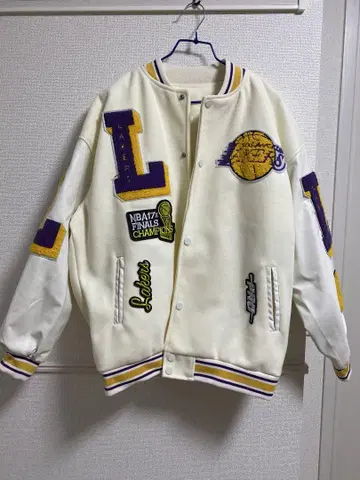 LAKERS 레이커스 바시티 자켓
