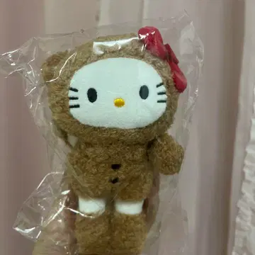 헬로키티 봉제 인형 곰 마스코트 곰 수트