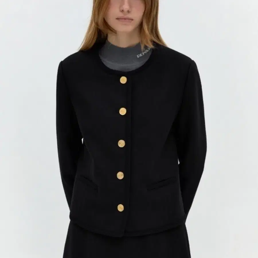 depound wool blend tweed jacket s #드파운드,#시눈 on Bunjang