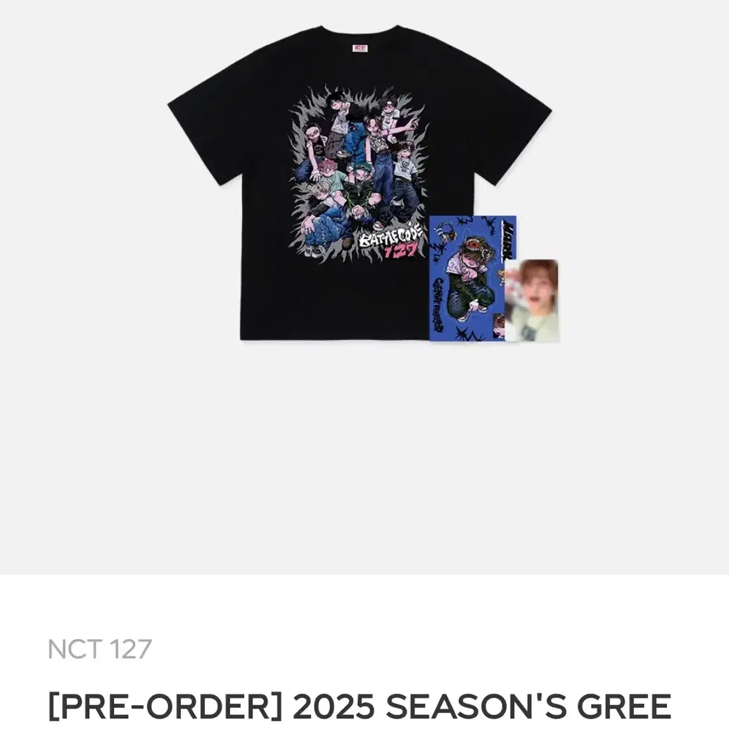 NCT | 엔시티 nct127 nct 127 season's greetings WTS T-shirt #엔시티