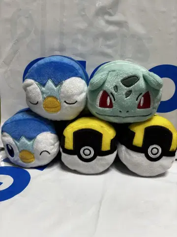 팽도리, 피시다네, 하이퍼볼 봉제 인형 파우치 세트