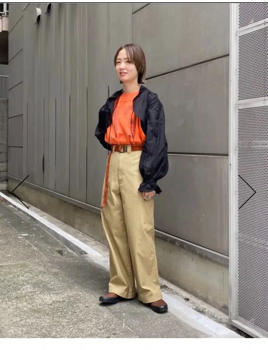 BEAMS BOY 치노팬츠