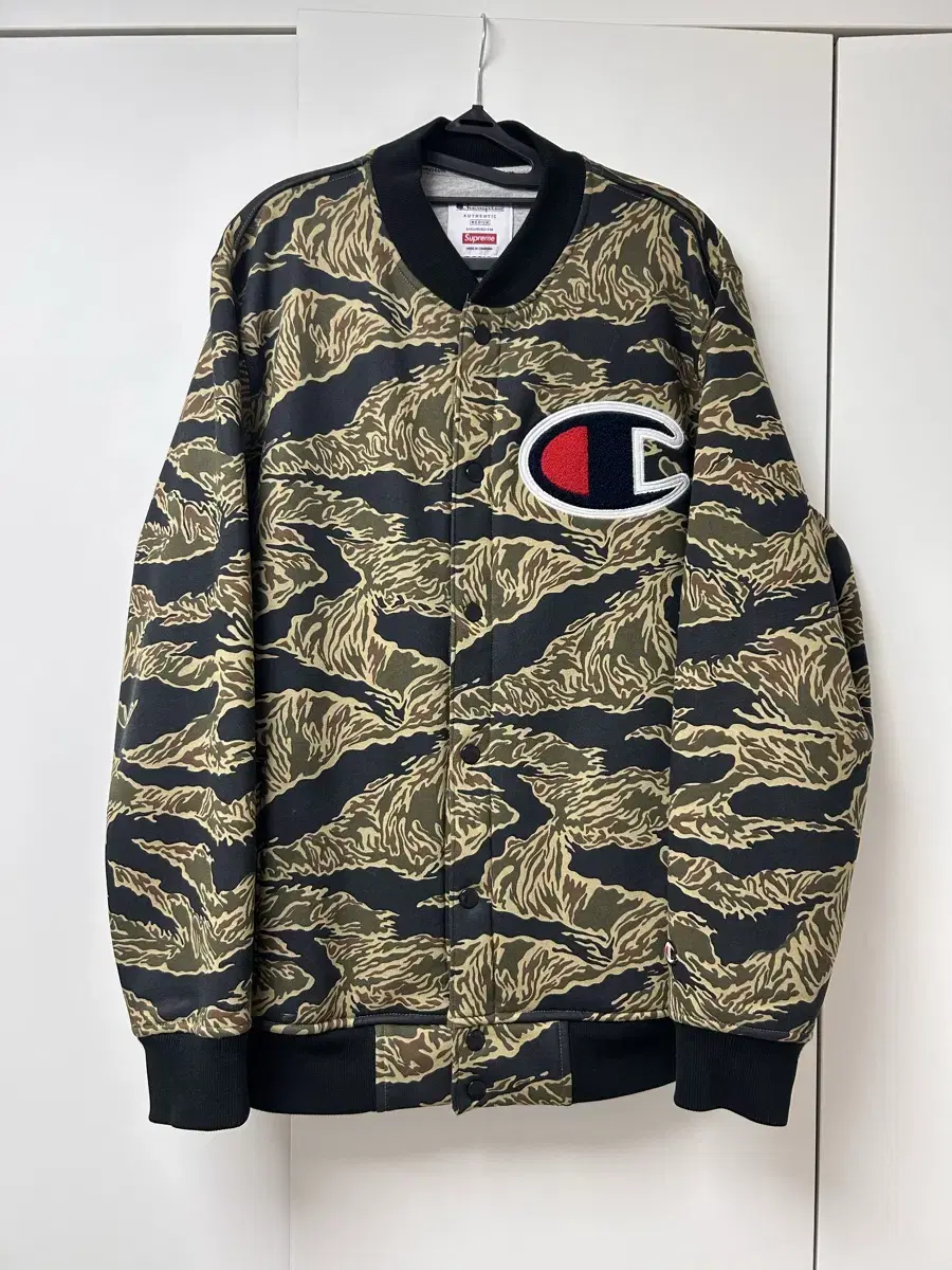 슈프림 챔피온 15fw 바시티자켓